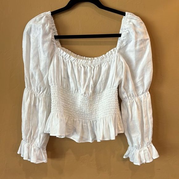 REFORMATION linen blouse - Picture 1 of 4